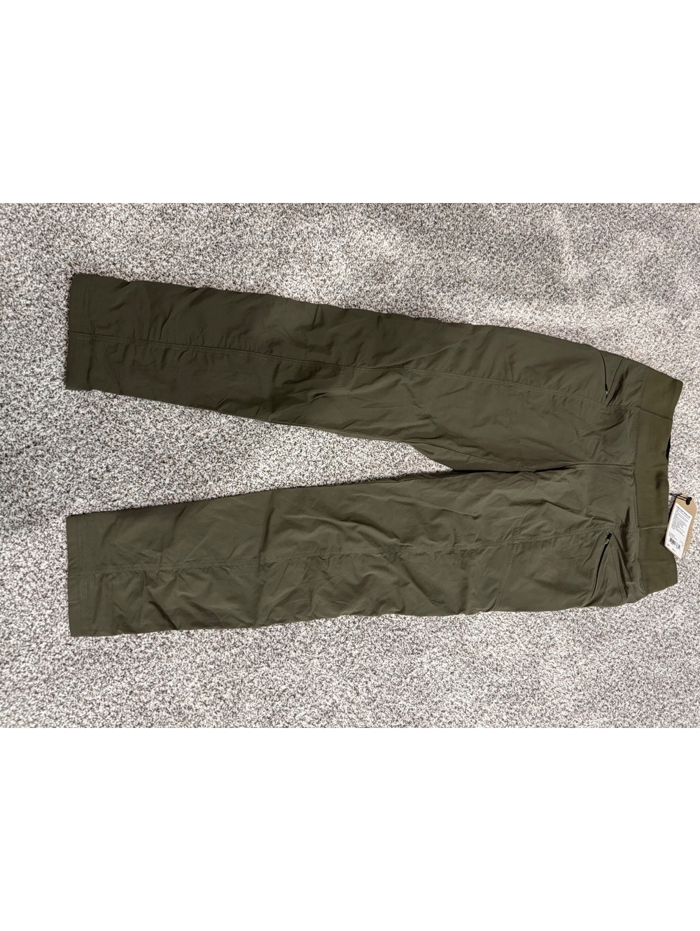 prAna Koen Pant Women’s Medium Regular Inseam Grape Leaf Olive Green